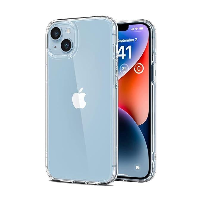 Gadgetshor Clear Transparent Back Case For iPhone