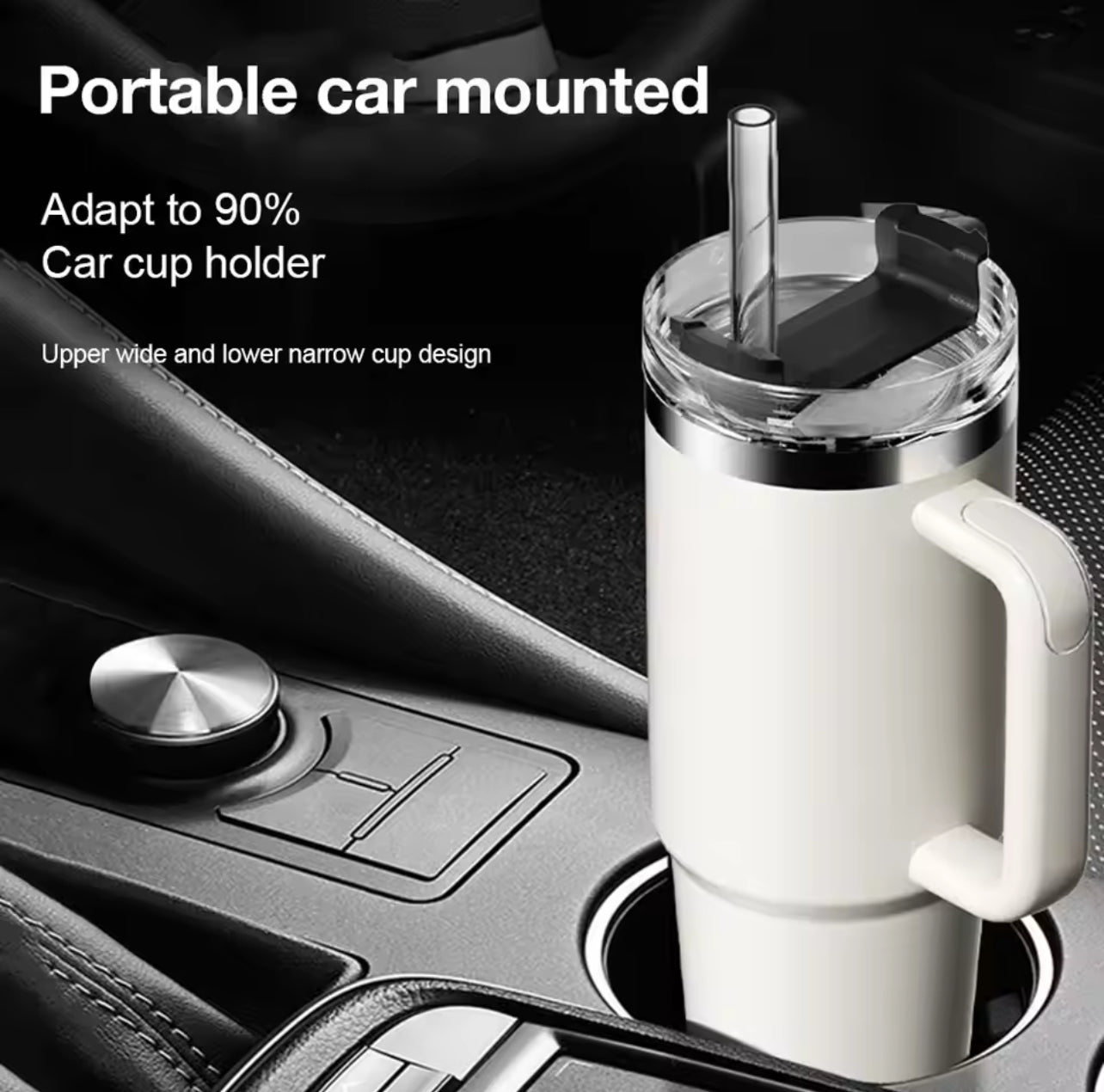🧊 Gadgetshor 1200ml Insulated Water Tumbler 🥤 | Leak-Proof & Durable 💪 | Keeps Drinks Hot 🔥 & Cold ❄️ for Hours | Stainless Steel 💧