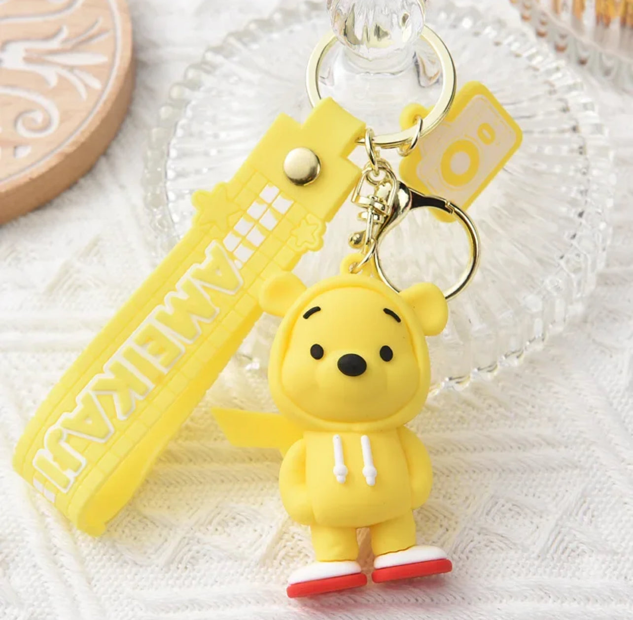 Gadgetshor Cute 3D Key Chain Hoodie Edition