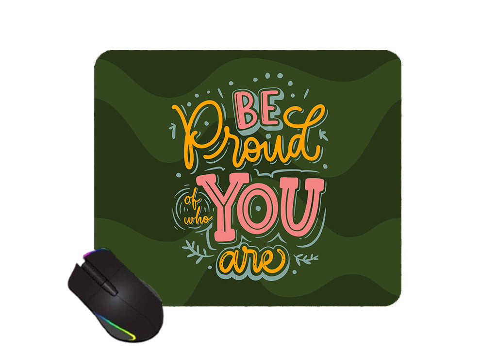 Gadgetshor Cute Mouse Pad - Printed Mousepad with Anti-Slip Rubber Base & Smooth Mouse Control for Laptop, Gaming,Notepad,Desktops (9 inch x 7.5 inch)
