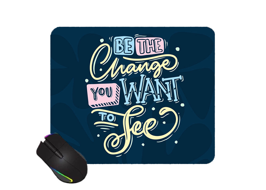 Gadgetshor Cute Mouse Pad - Printed Mousepad with Anti-Slip Rubber Base & Smooth Mouse Control for Laptop, Gaming,Notepad,Desktops (9 inch x 7.5 inch)