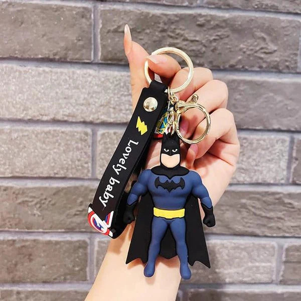 Gadgetshor Cute 3D Key Chain Superheroes