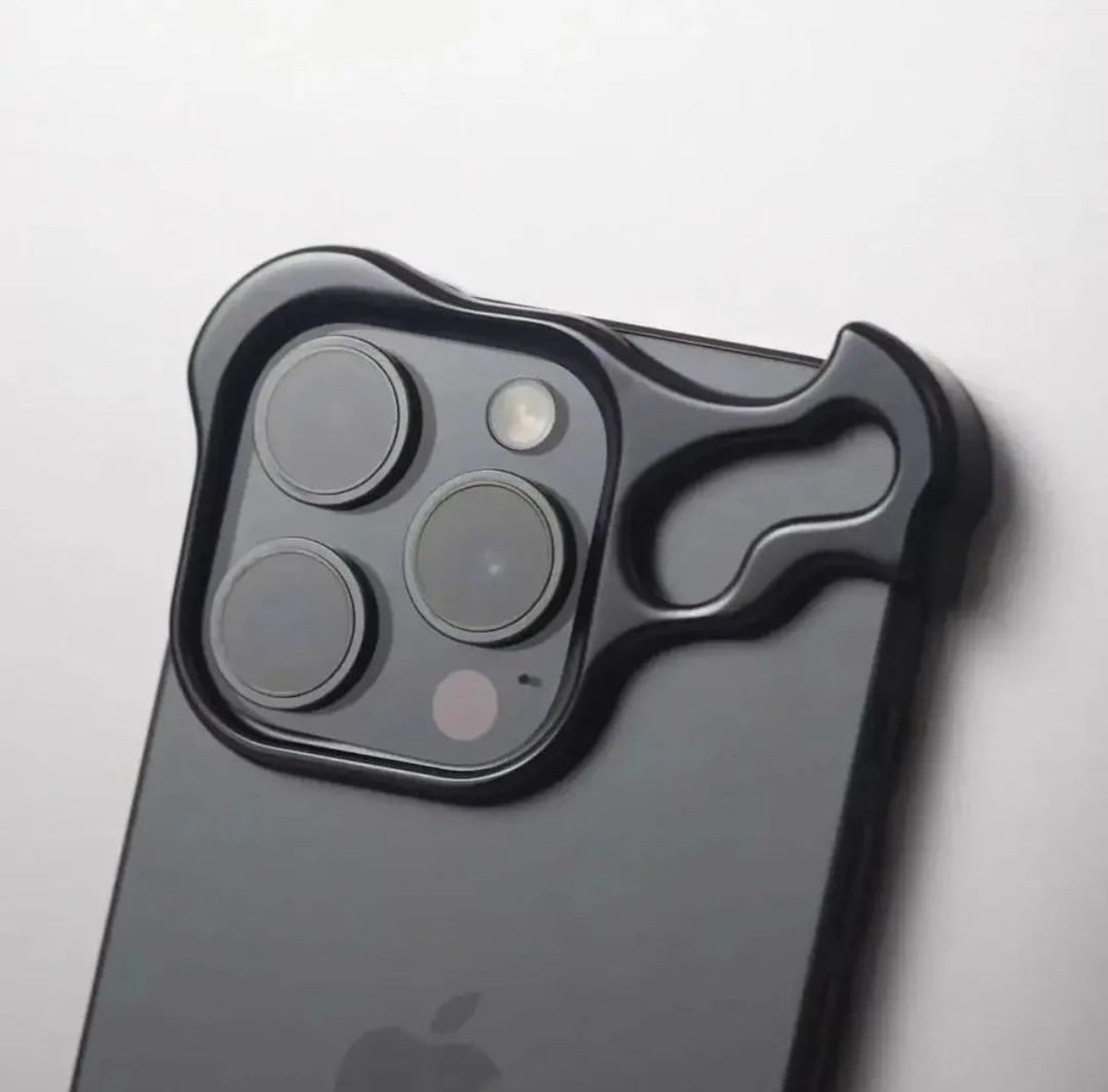 Gadgetshor Minimalist Frame Bumper Case With Camera Lens Protector for 14 & 15 Series