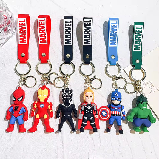 Gadgetshor Cute 3D Key Chain Superheroes