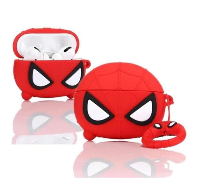Gadgetshor 3D Silicone Airpods Case Marvel Series