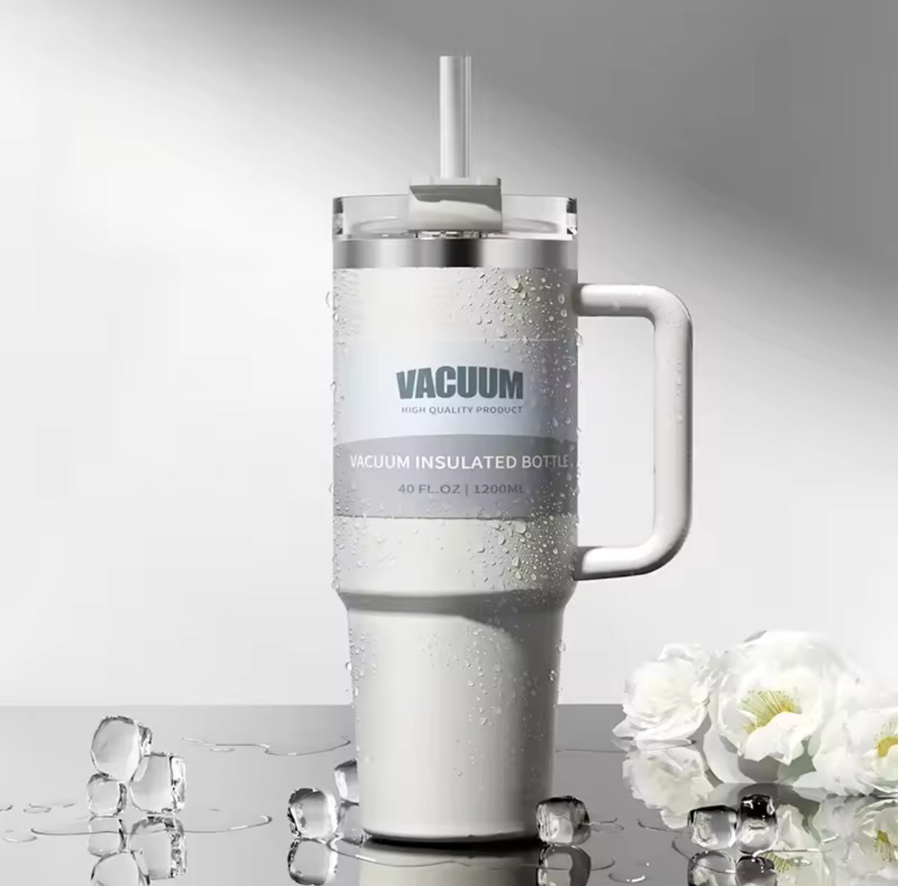 🧊 Gadgetshor 1200ml Insulated Water Tumbler 🥤 | Leak-Proof & Durable 💪 | Keeps Drinks Hot 🔥 & Cold ❄️ for Hours | Stainless Steel 💧