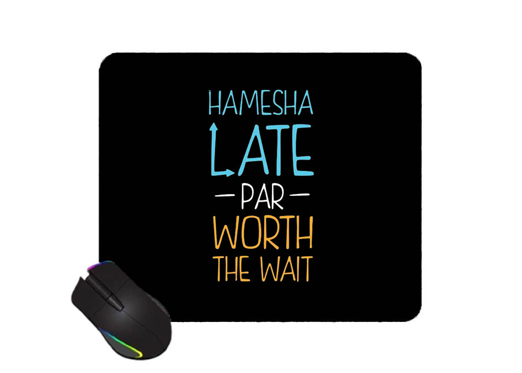 Gadgetshor Cute Mouse Pad - Printed Mousepad with Anti-Slip Rubber Base & Smooth Mouse Control for Laptop, Gaming,Notepad,Desktops (9 inch x 7.5 inch)