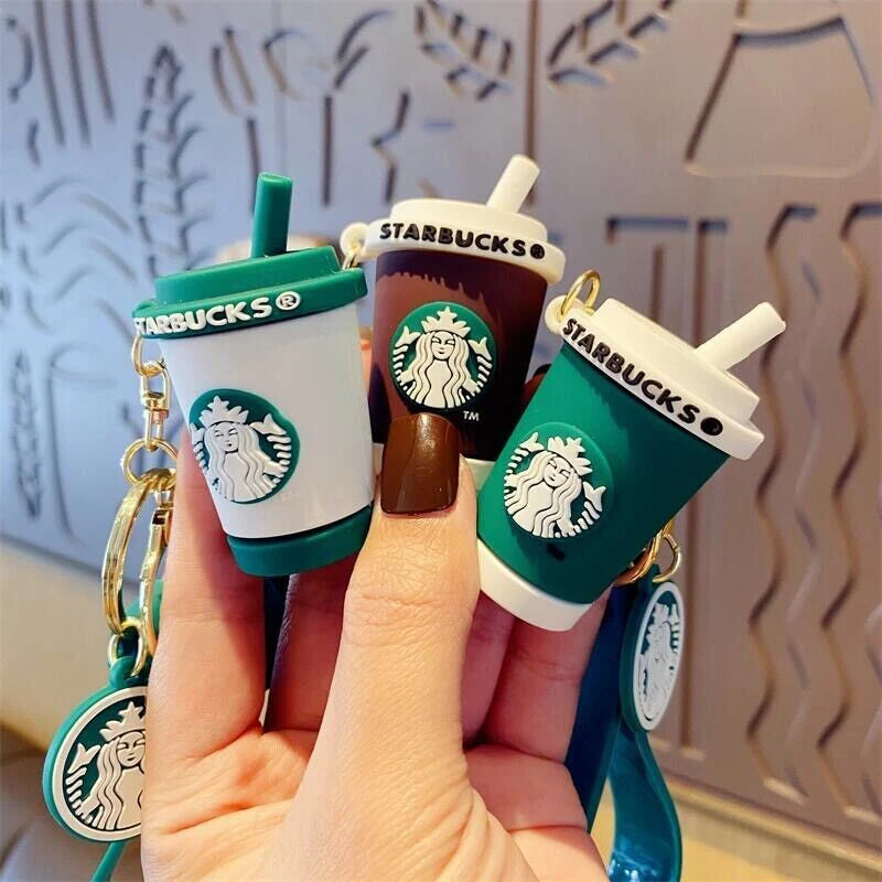 Gadgetshor Cute 3D Key Chain Starbucks