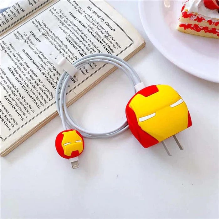 Gadgetshor Silicone 3D Cover Compatible with 18w & 20w Charging Adapter