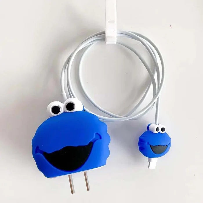 Gadgetshor Silicone 3D Cover Compatible with 18w & 20w Charging Adapter