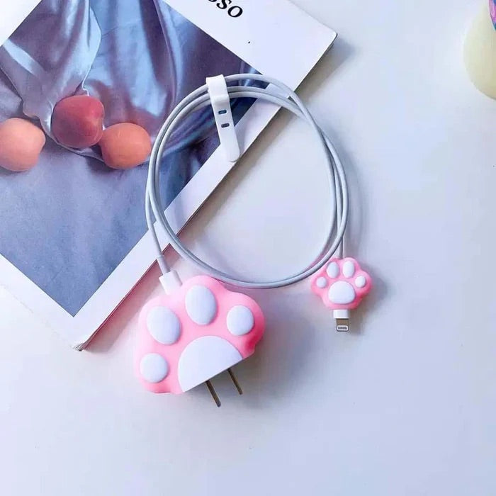 Gadgetshor Silicone 3D Cover Compatible with 18w & 20w Charging Adapter