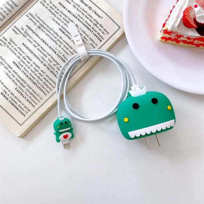 Gadgetshor Silicone 3D Cover Compatible with 18w & 20w Charging Adapter