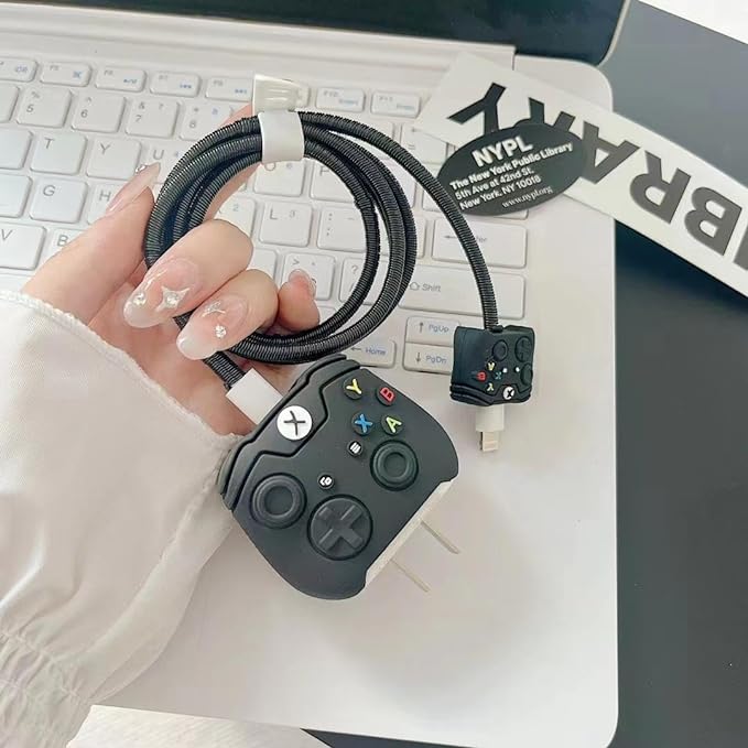 Gadgetshor Silicone 3D Cover Compatible with 18w & 20w Charging Adapter