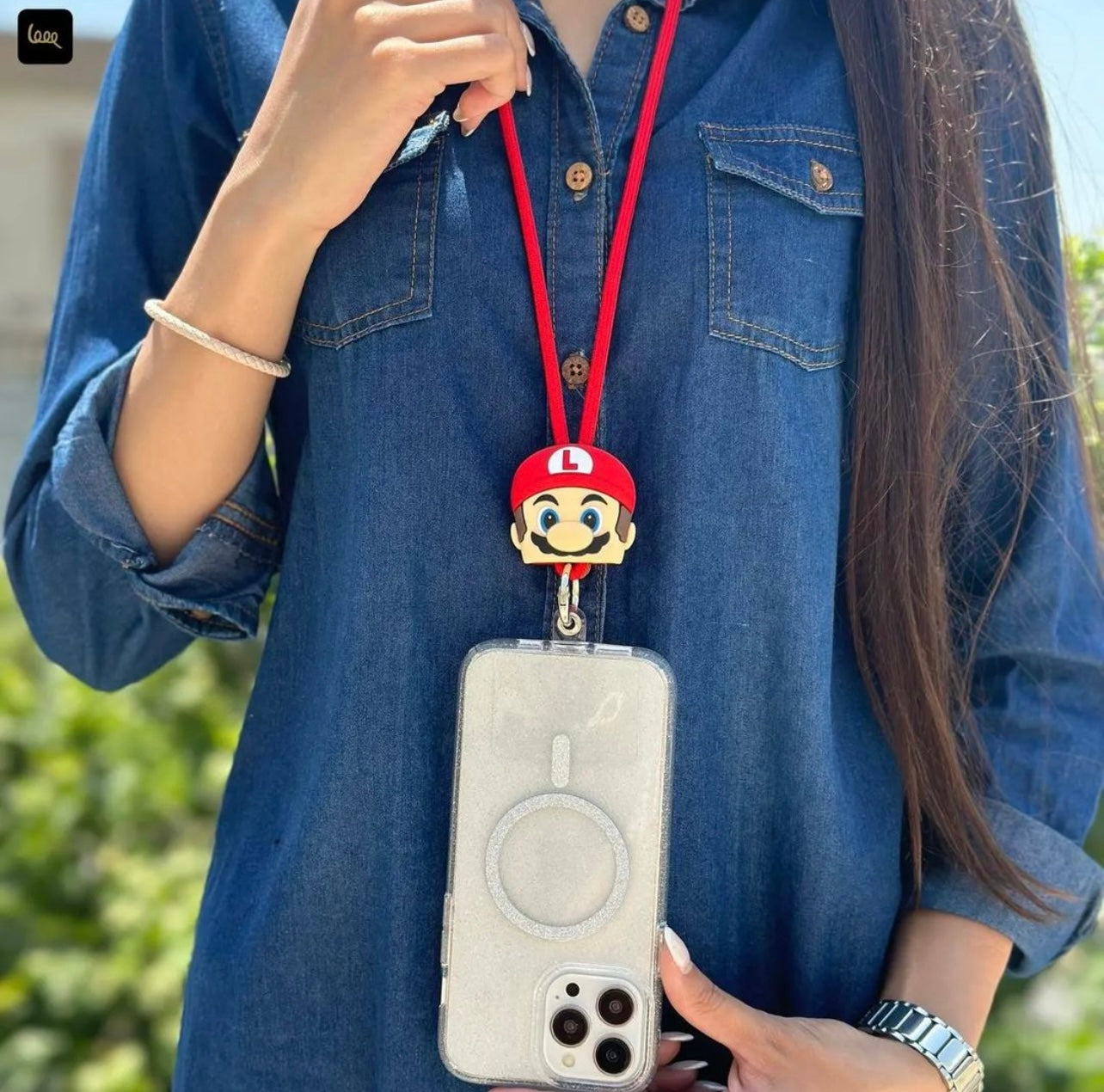 Gadgetshor 3D Cute Cartoon Crossbody Mobile Phone Lanyard - Adorable and Functional Hands-Free Accessory