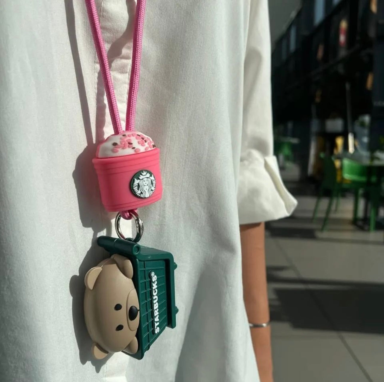 Gadgetshor 3D Cute Cartoon Crossbody Mobile Phone Lanyard - Adorable and Functional Hands-Free Accessory