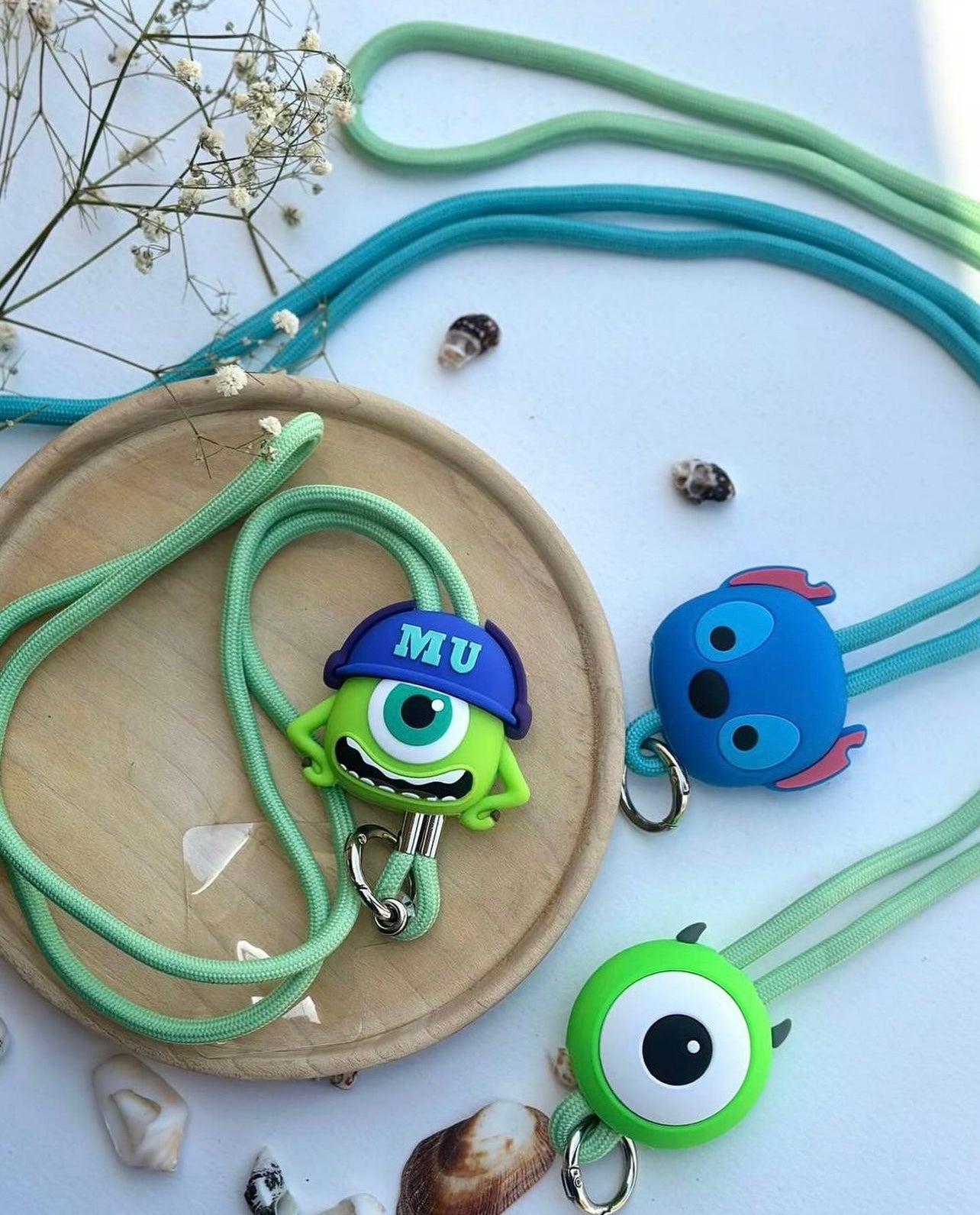 Gadgetshor 3D Cute Cartoon Crossbody Mobile Phone Lanyard - Adorable and Functional Hands-Free Accessory