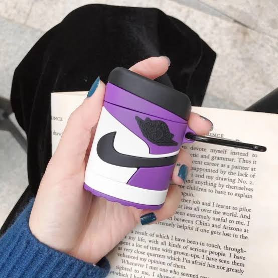 Gadgetshor 3D Silicone Airpods Nike Case Series