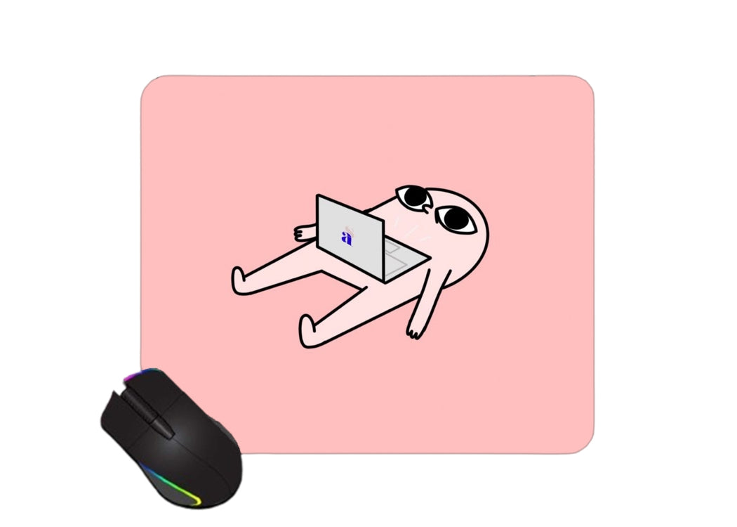 Gadgetshor Cute Mouse Pad - Printed Mousepad with Anti-Slip Rubber Base & Smooth Mouse Control for Laptop, Gaming,Notepad,Desktops (9 inch x 7.5 inch)