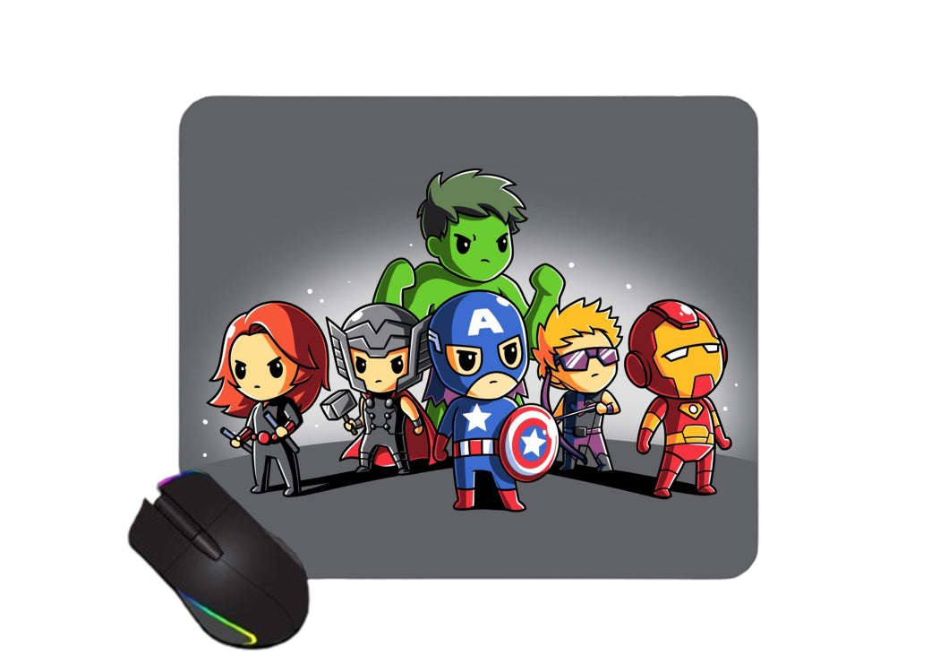 Gadgetshor Cute Mouse Pad - Printed Mousepad with Anti-Slip Rubber Base & Smooth Mouse Control for Laptop, Gaming,Notepad,Desktops (9 inch x 7.5 inch)