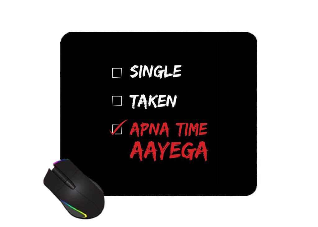 Gadgetshor Cute Mouse Pad - Printed Mousepad with Anti-Slip Rubber Base & Smooth Mouse Control for Laptop, Gaming,Notepad,Desktops (9 inch x 7.5 inch)