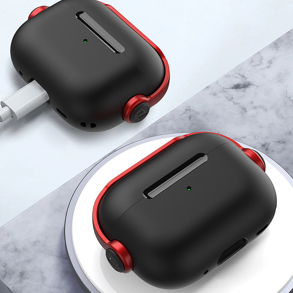 Gadgetshor Creative Airpods Locking Case with Lanyard Clasp.