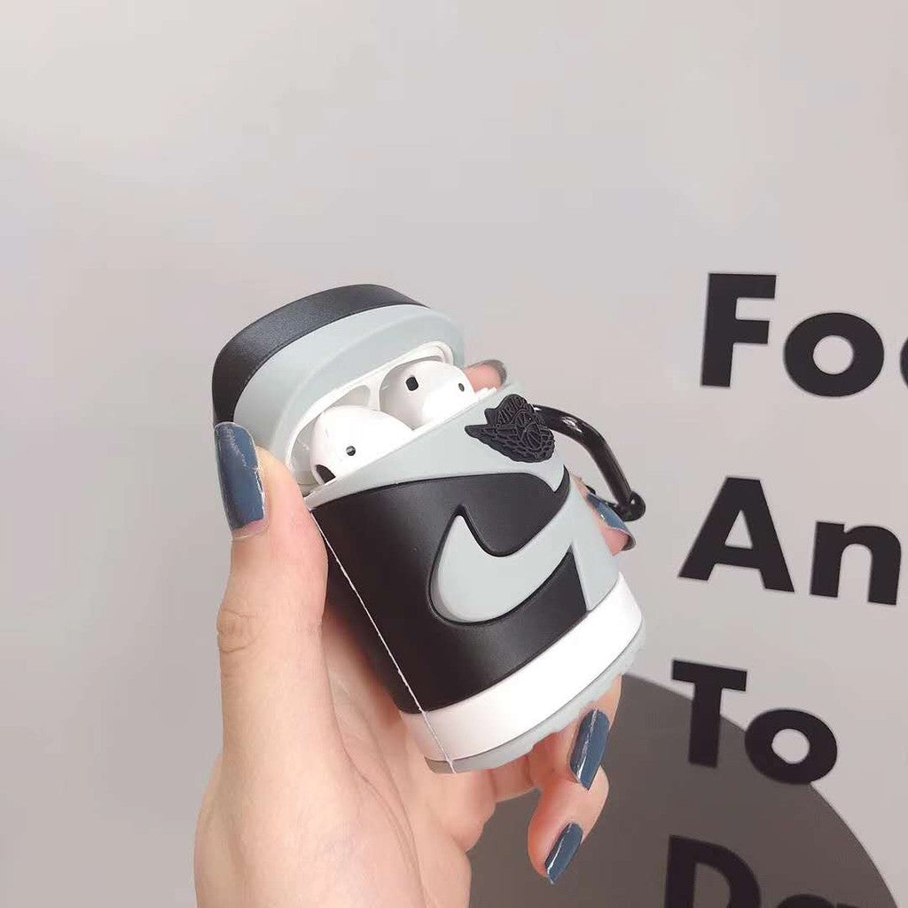 Gadgetshor 3D Silicone Airpods Nike Case Series