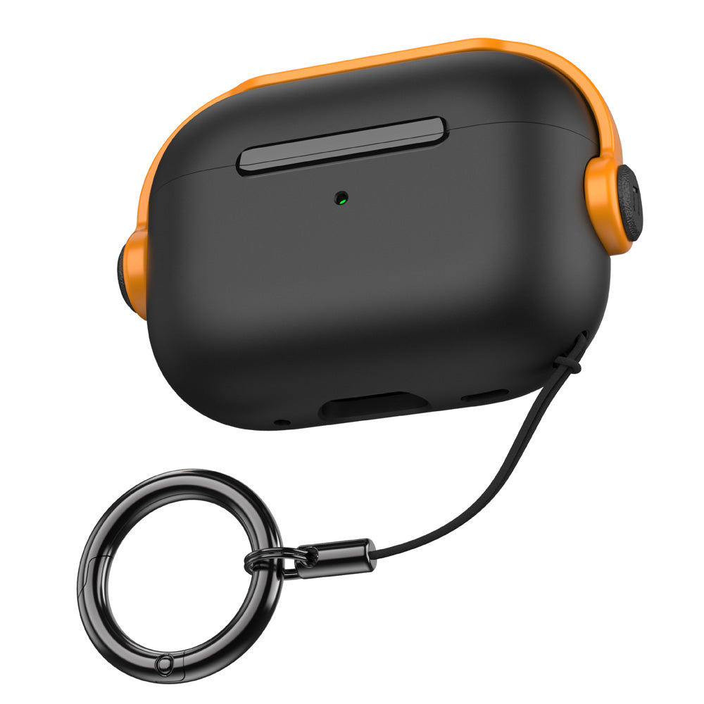 Gadgetshor Creative Airpods Locking Case with Lanyard Clasp.