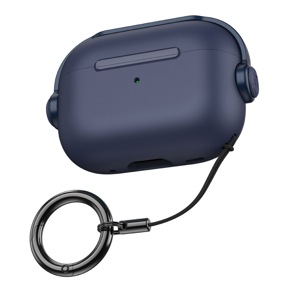 Gadgetshor Creative Airpods Locking Case with Lanyard Clasp.